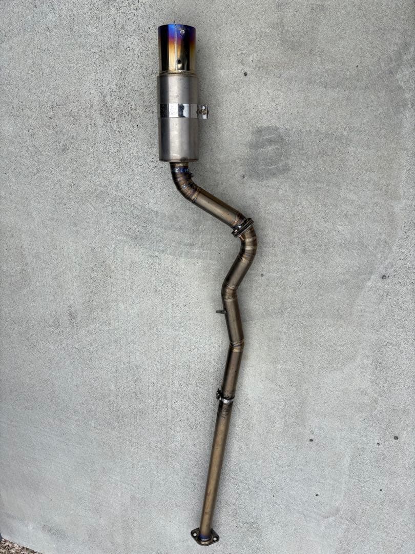 ラインハルト　zn6 86 セミチタン　砲弾マフラー　ふめる君