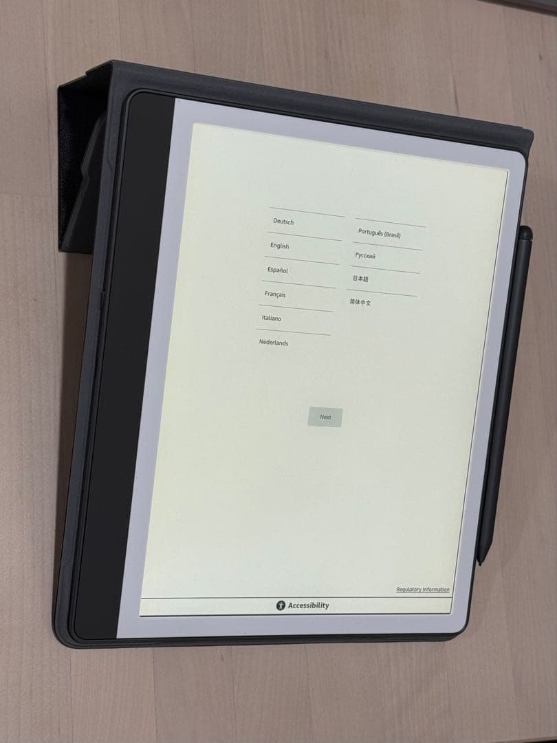 RT-153298 Kindle Scribe 64GB 純正カバー
