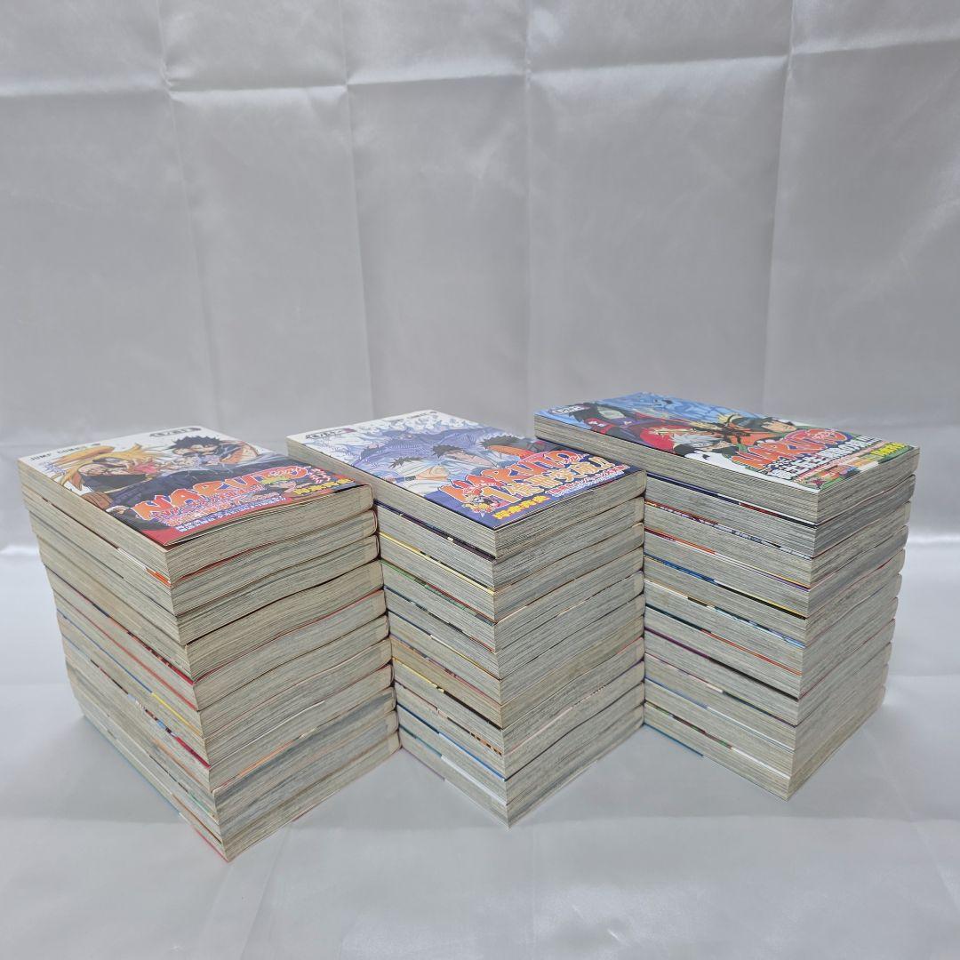 NARUTO 全72巻[完]+関連本3冊+限定ブックカバー付き N01