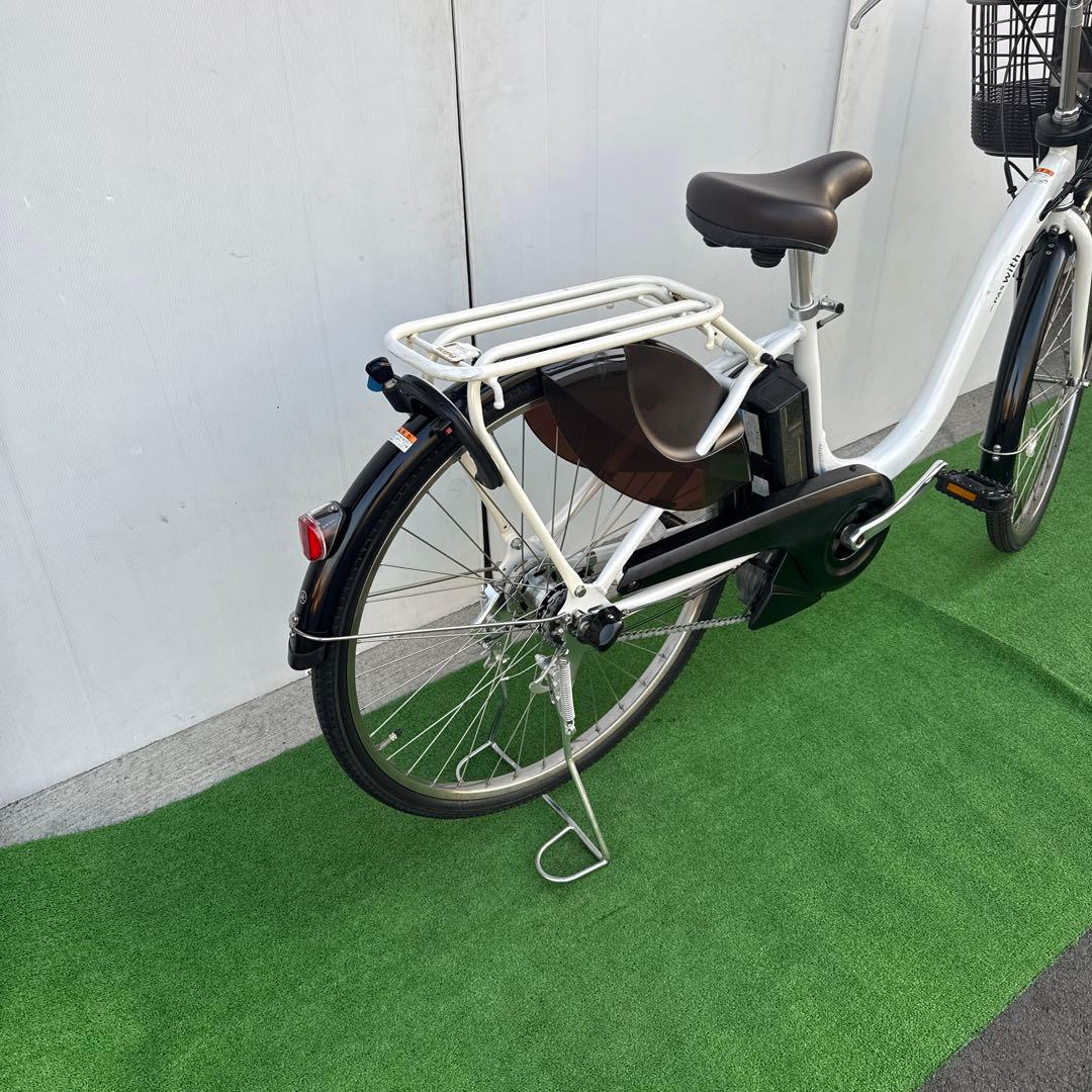 YAMAHAヤマハ電動アシスト自転車26インチ 12.3Ah ホワイト