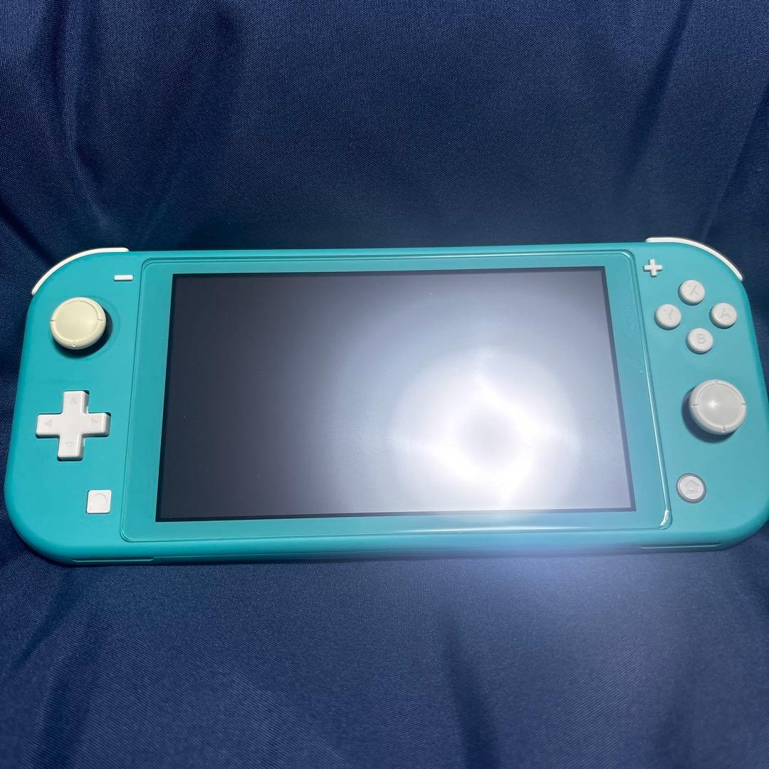 Nintendo Switch Lite ターコイズ 本体　ケース・アダプター
