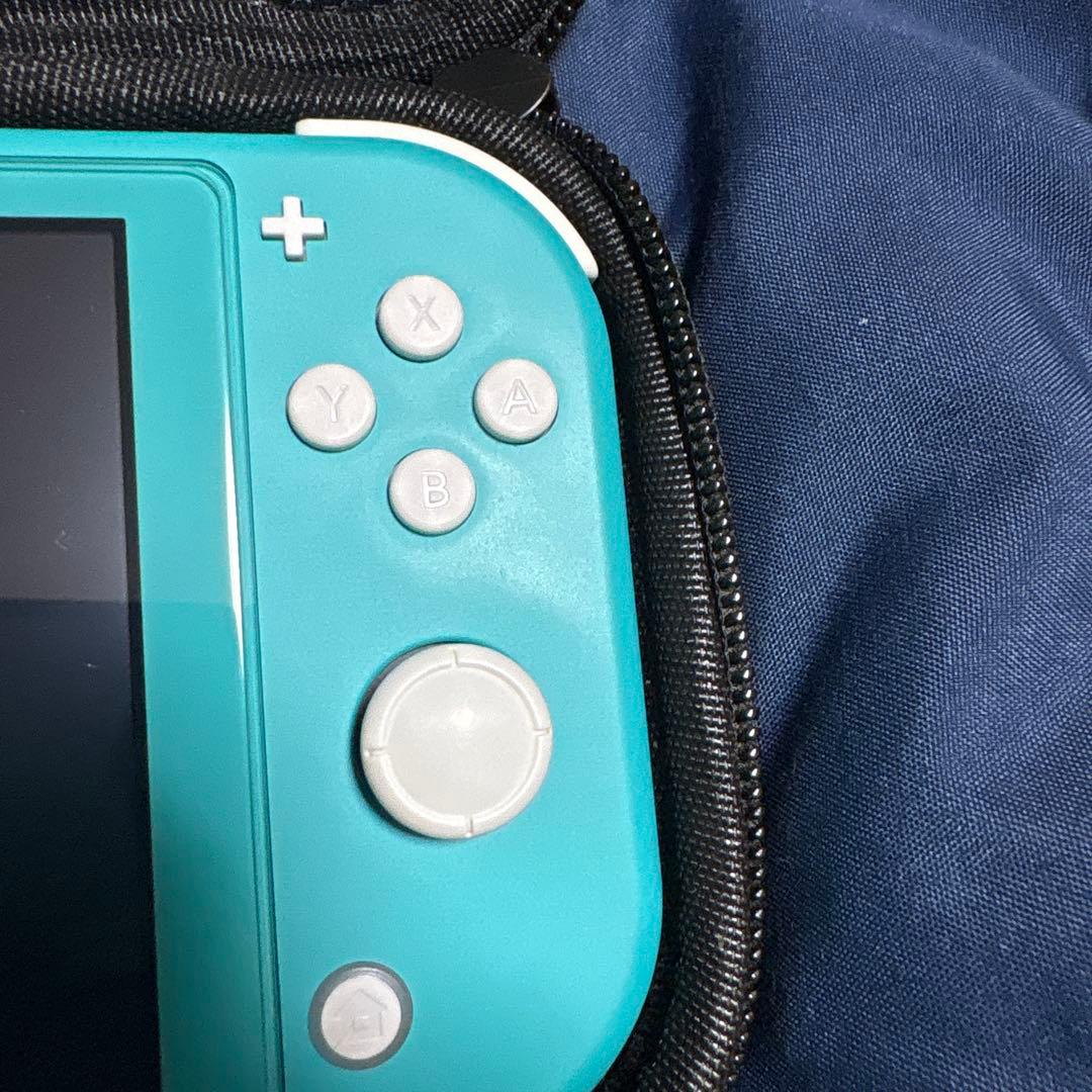 Nintendo Switch Lite ターコイズ 本体　ケース・アダプター