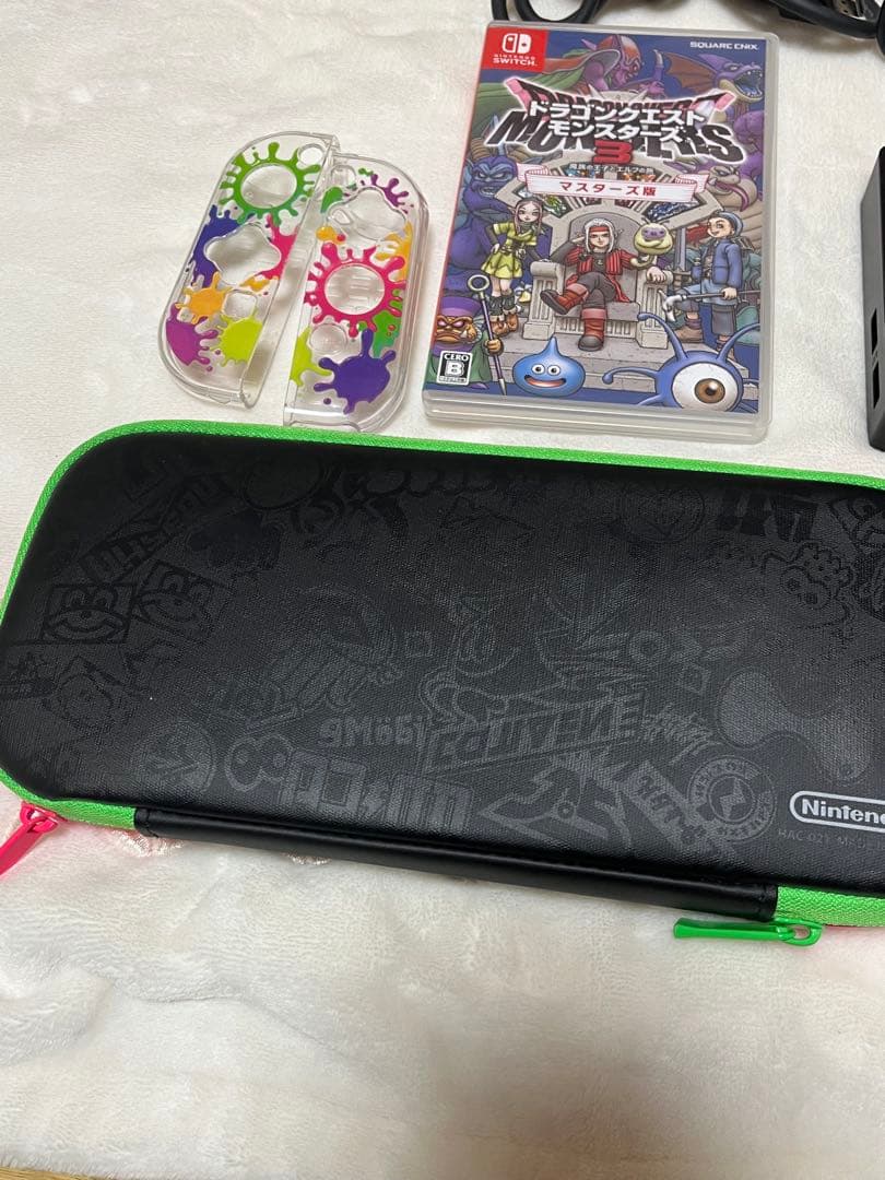 Nintendo Switch 本体セット 本体ケースやソフト付属