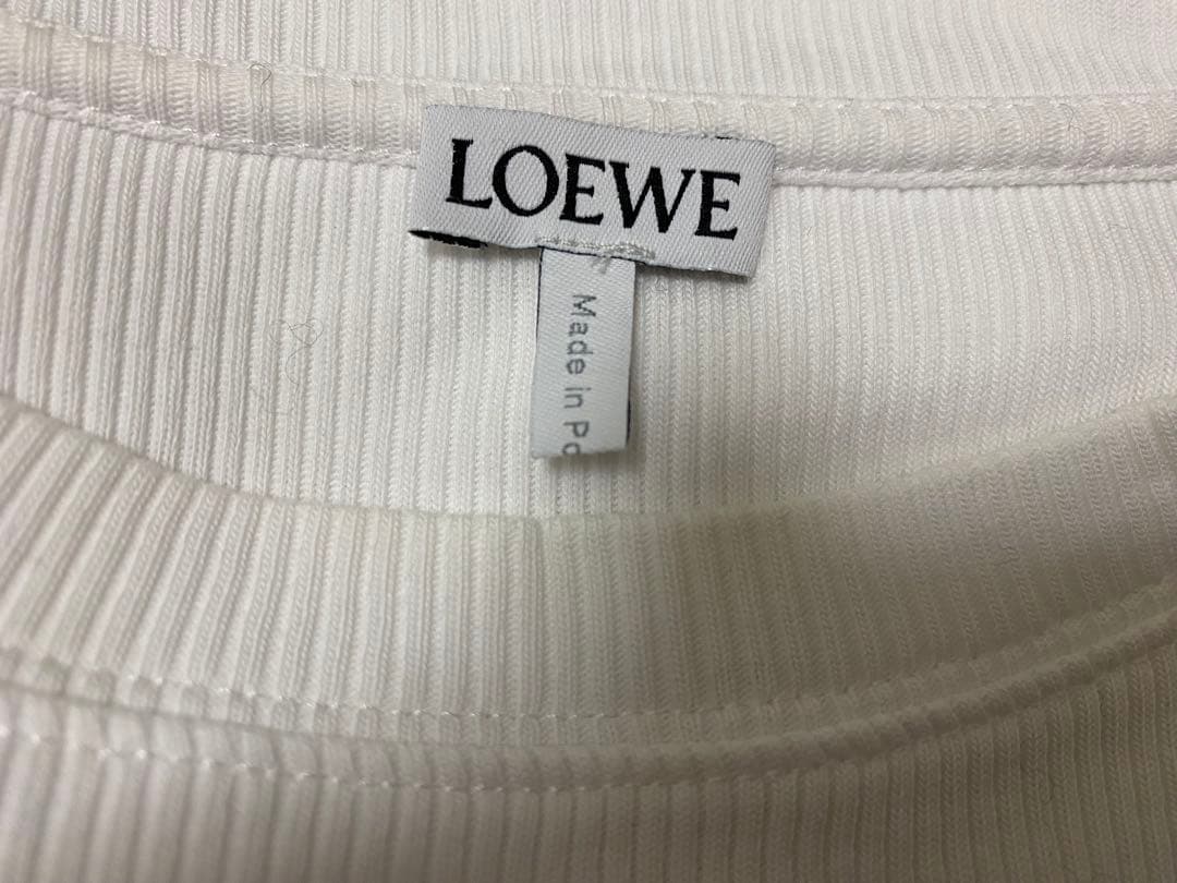 LOEWE LONG SLEEVE T-SHIRT ホワイト