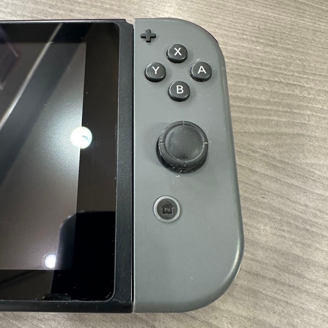 【画面美品】Nintendo Switch グレー 動作確認済 付属品完備