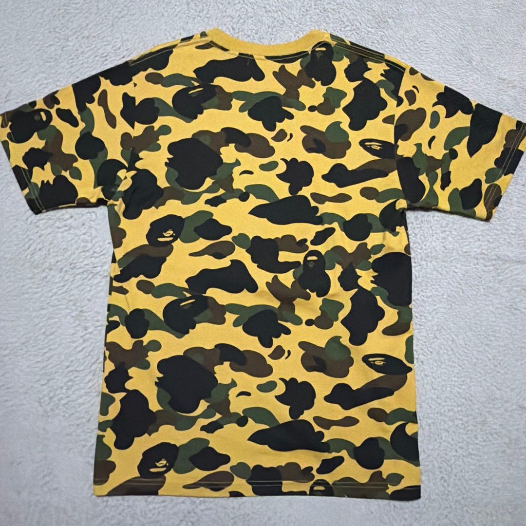 APE BAPE 1st Camo College Logo tシャツ M