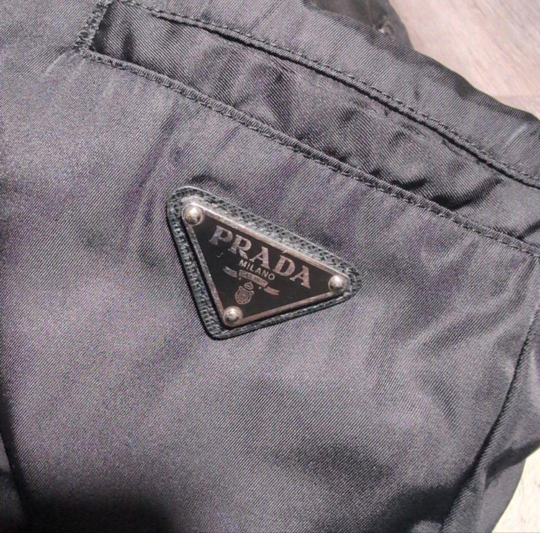 パンツ PRADA 19AW Triangle Logo Nylon Pants 46