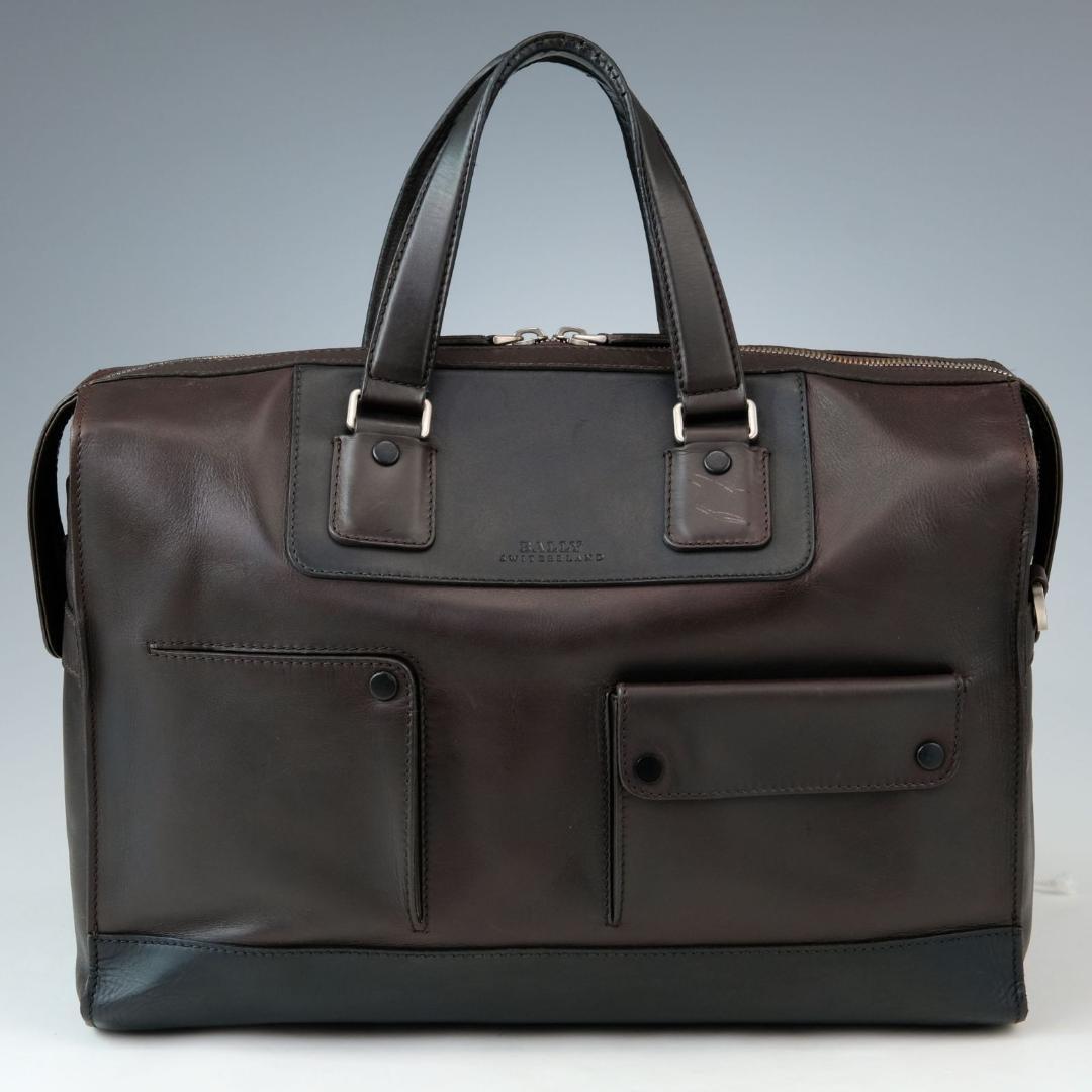 【定価12万円】バリー 大容量 ボストン トートバッグ ビジネスバッグ レザー