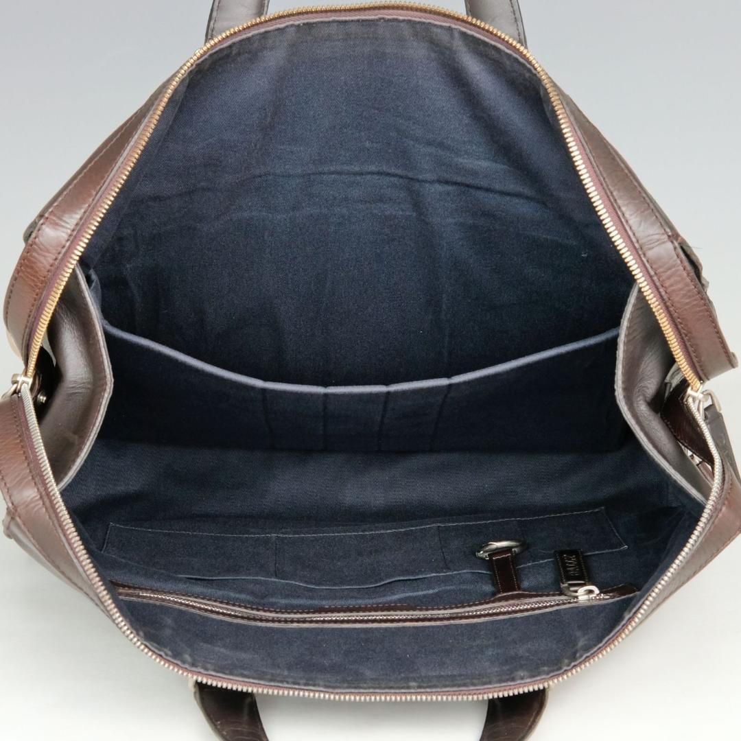 【定価12万円】バリー 大容量 ボストン トートバッグ ビジネスバッグ レザー