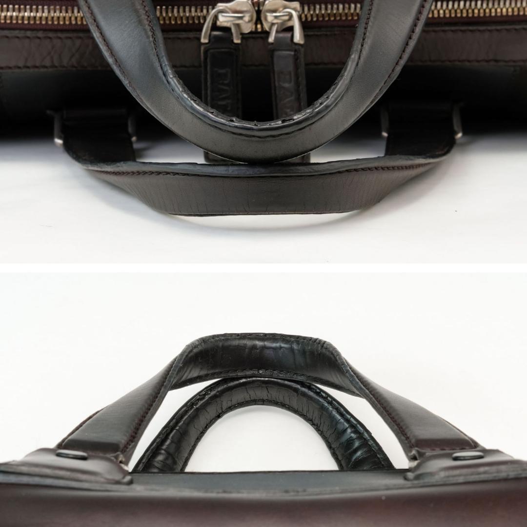 【定価12万円】バリー 大容量 ボストン トートバッグ ビジネスバッグ レザー