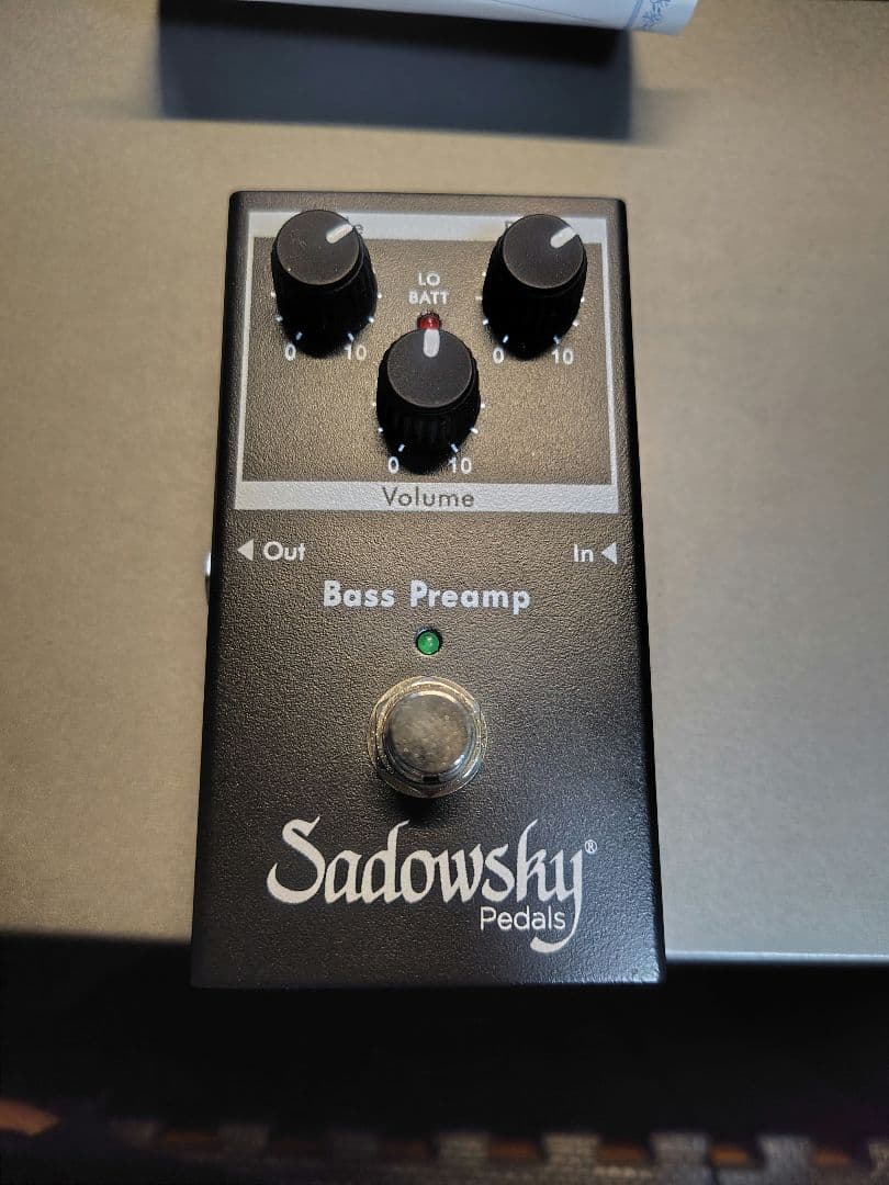 【美品】Sadowsky Bass Preamp ベースエフェクター