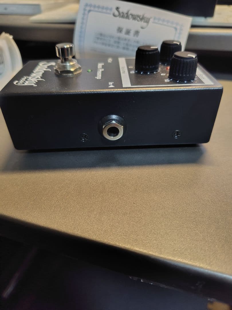 【美品】Sadowsky Bass Preamp ベースエフェクター