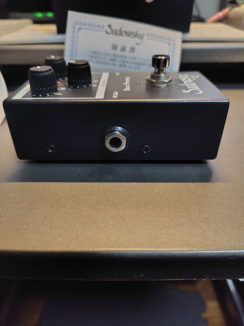 【美品】Sadowsky Bass Preamp ベースエフェクター