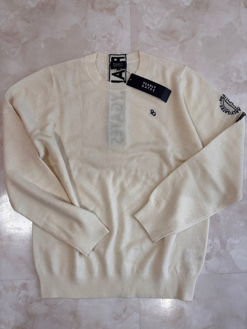 みなみ 新品タグ付き PEARLY GATES カシミヤセーター サイズ6