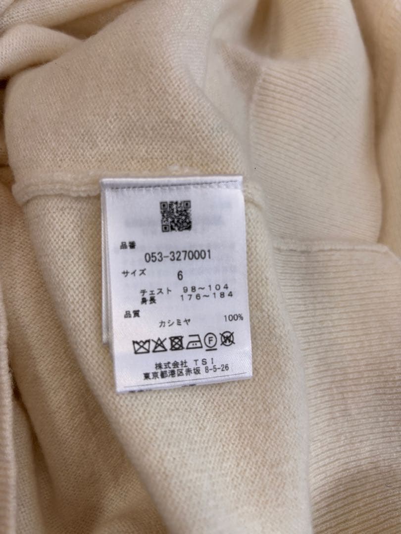 みなみ 新品タグ付き PEARLY GATES カシミヤセーター サイズ6