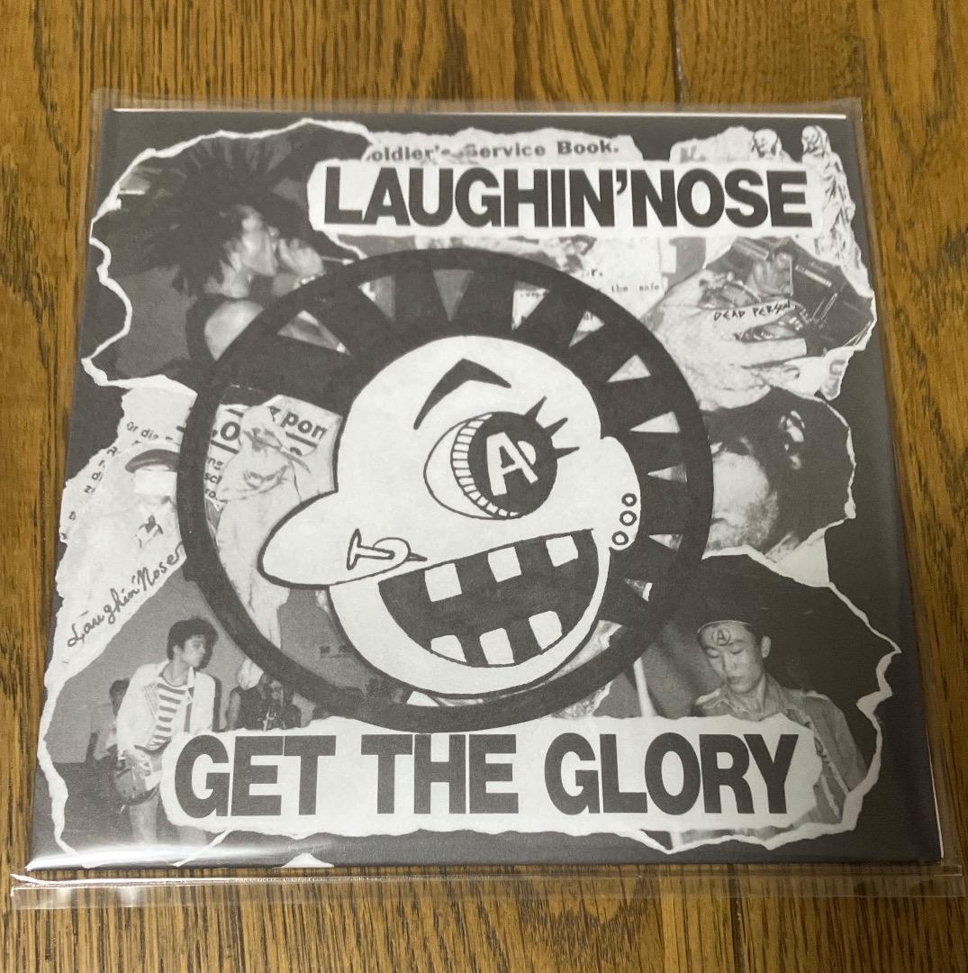 新品 LAUGHIN' NOSE / GET THE GLORY 特典ステッカー