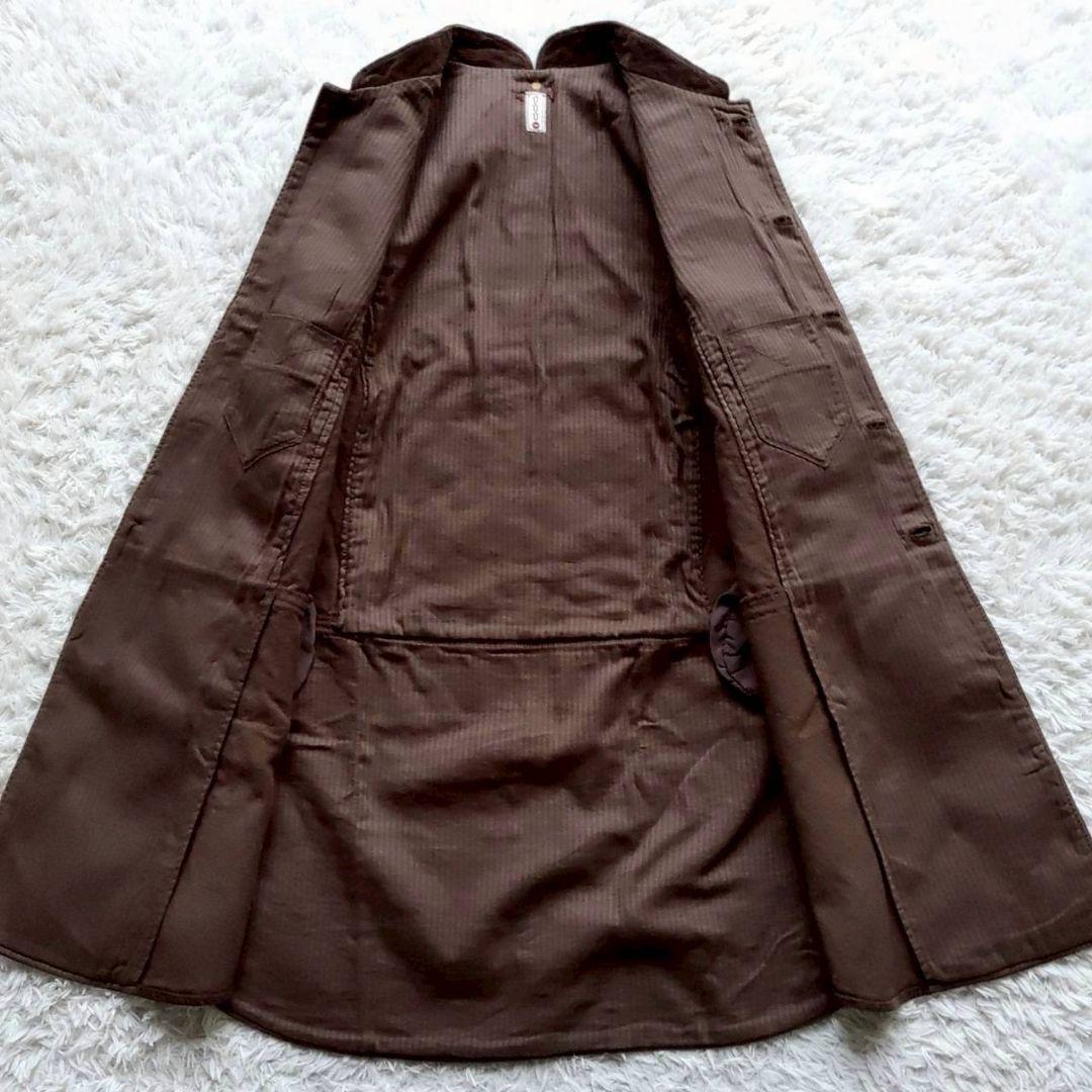 hihihi ひひひ 初期 コーデュロイ スタンドカラー ロング丈 ジャケット