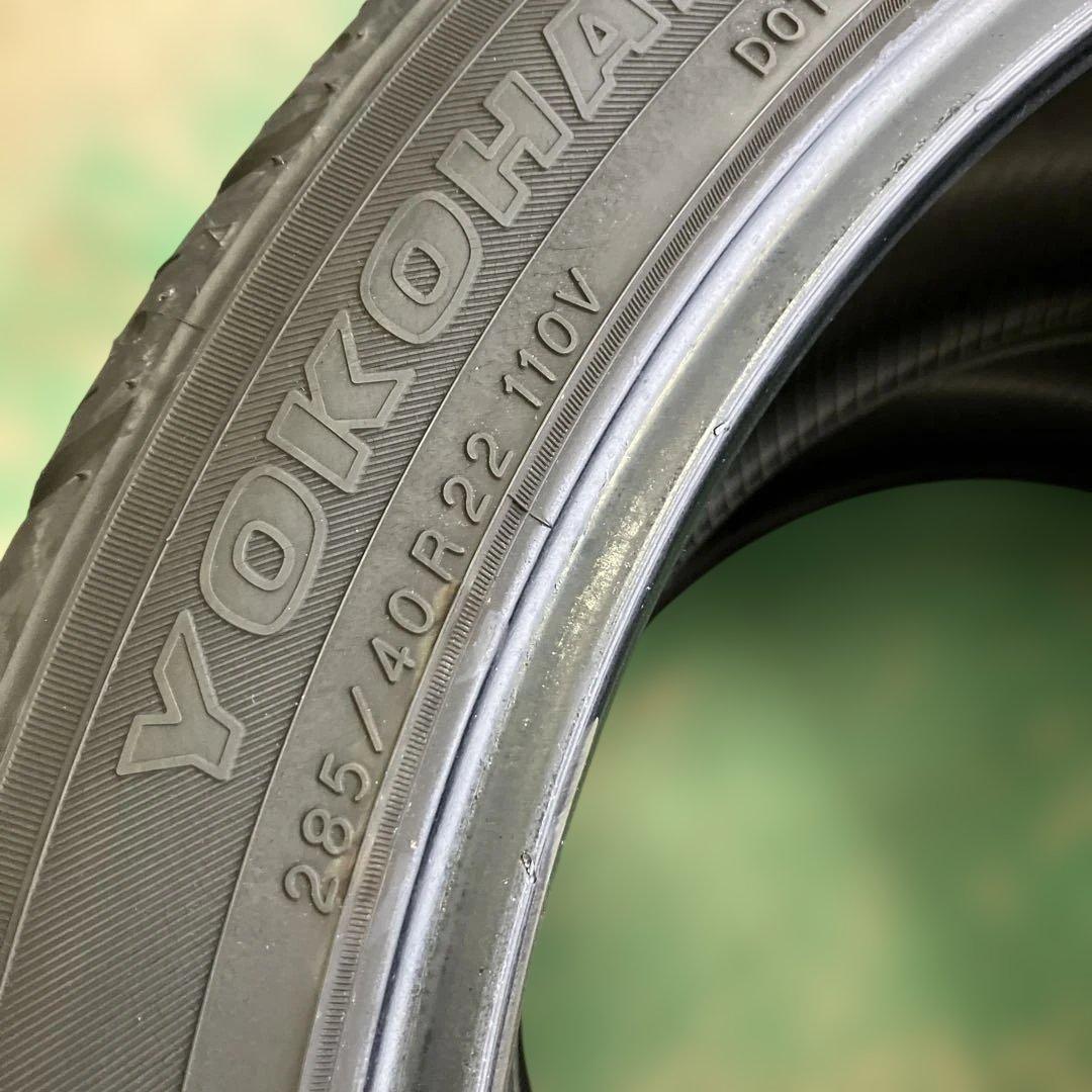 YOKOHAMA PARADA 285/40R22 17年製 4本セット