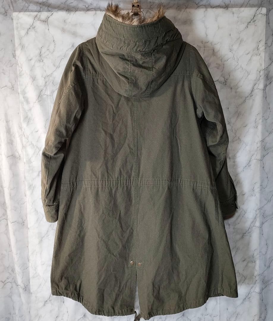 【somari】ファー取り外しOK 3way モッズコート 美品♪　ソマリ