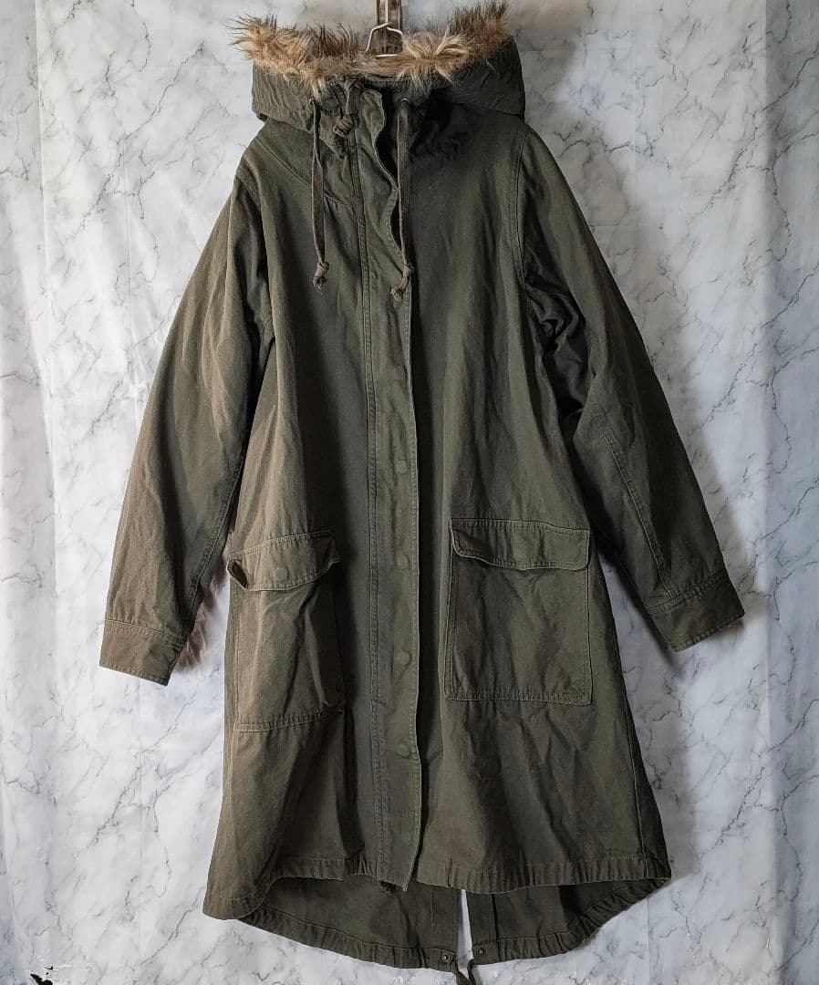 【somari】ファー取り外しOK 3way モッズコート 美品♪　ソマリ