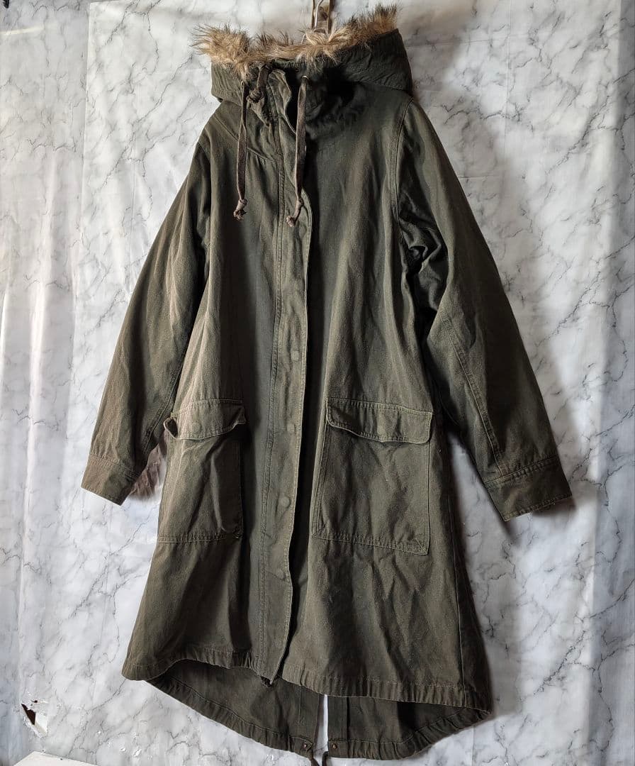 【somari】ファー取り外しOK 3way モッズコート 美品♪　ソマリ