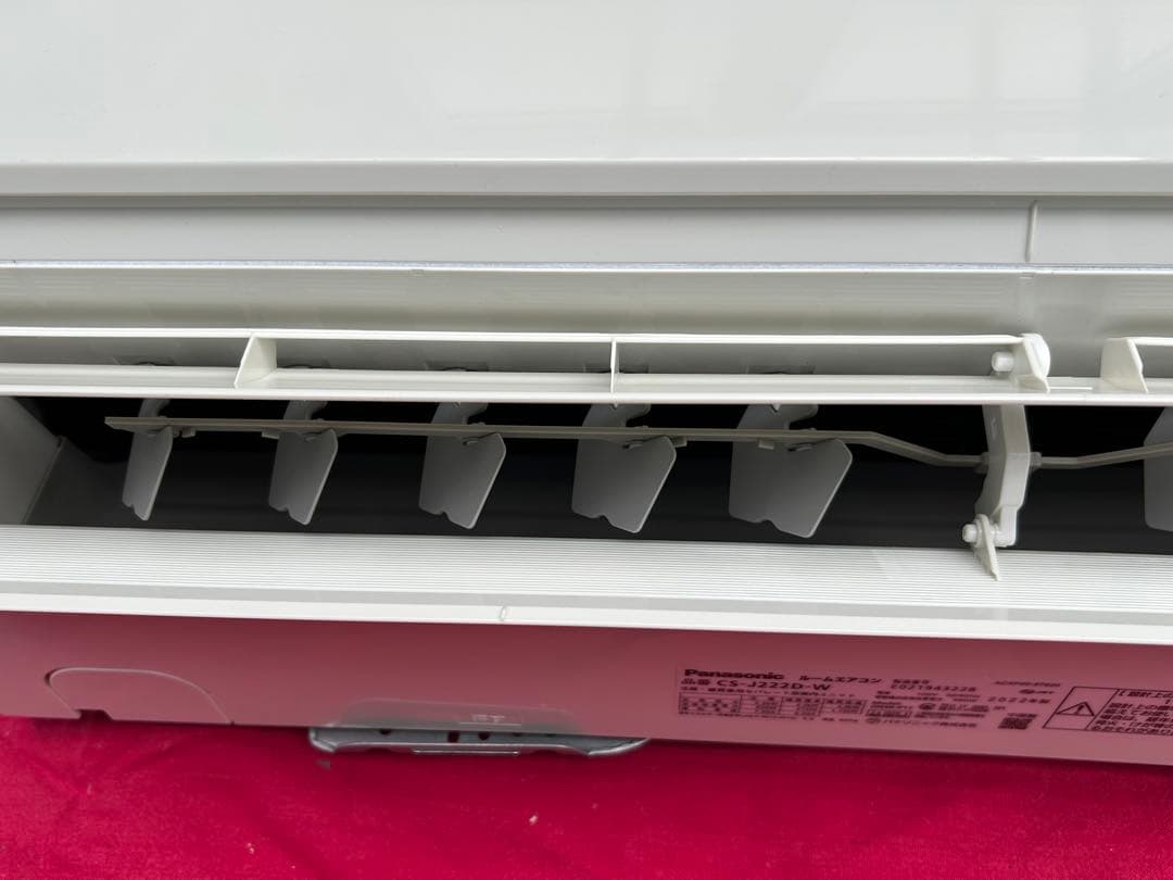 【美品】Panasonic Eolia エアコン本体 室外機　6畳用