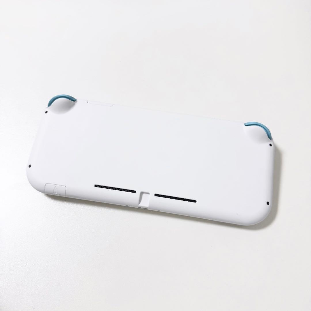Switch Lite スイッチライト ホワイト×ライトブルー カスタム品
