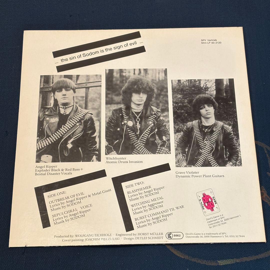 Sodom In the Sign of Evil スラッシュメタル レコード