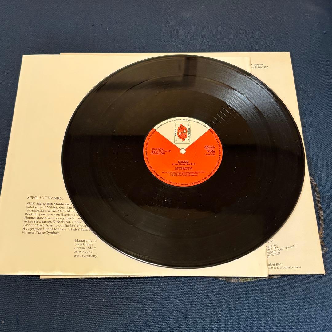Sodom In the Sign of Evil スラッシュメタル レコード