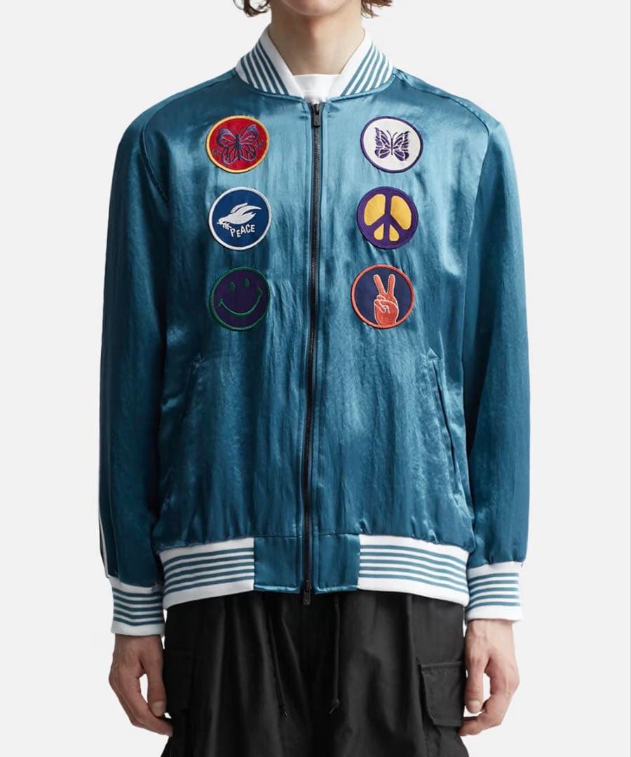 NEEDLES ニードルス Award Jacket ブルー M
