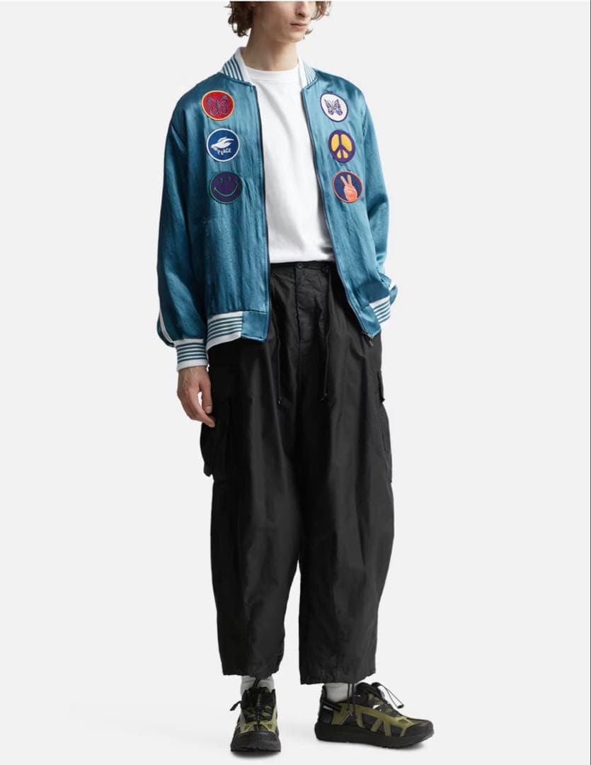 NEEDLES ニードルス Award Jacket ブルー M