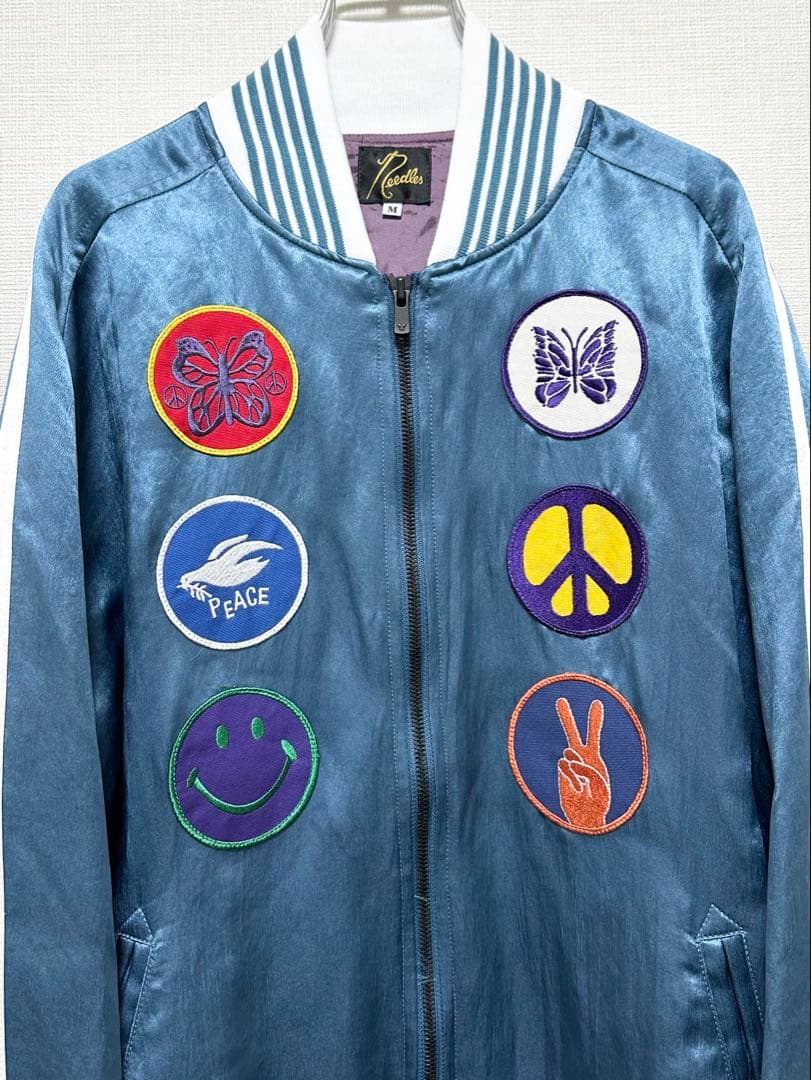 NEEDLES ニードルス Award Jacket ブルー M