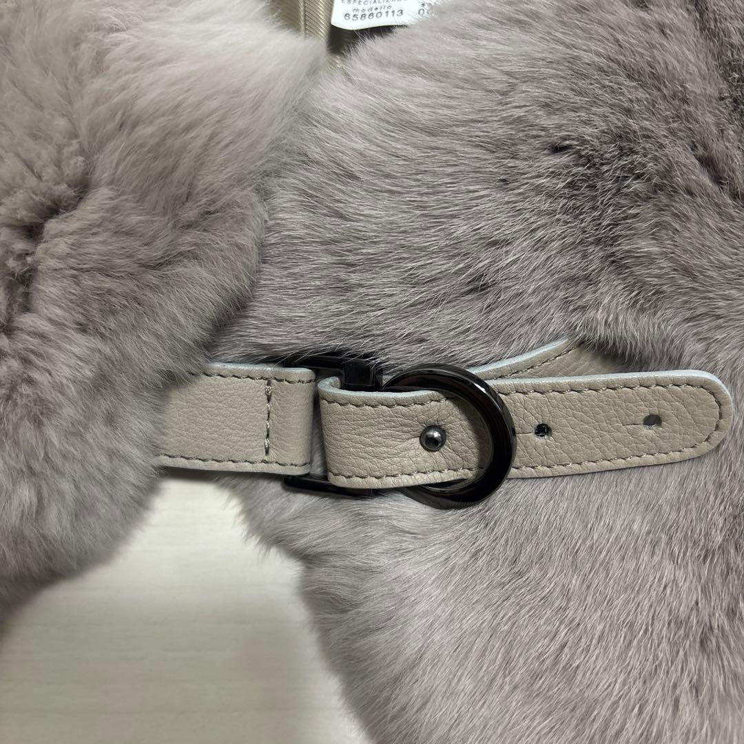 MaxMara リアルファーマフラー