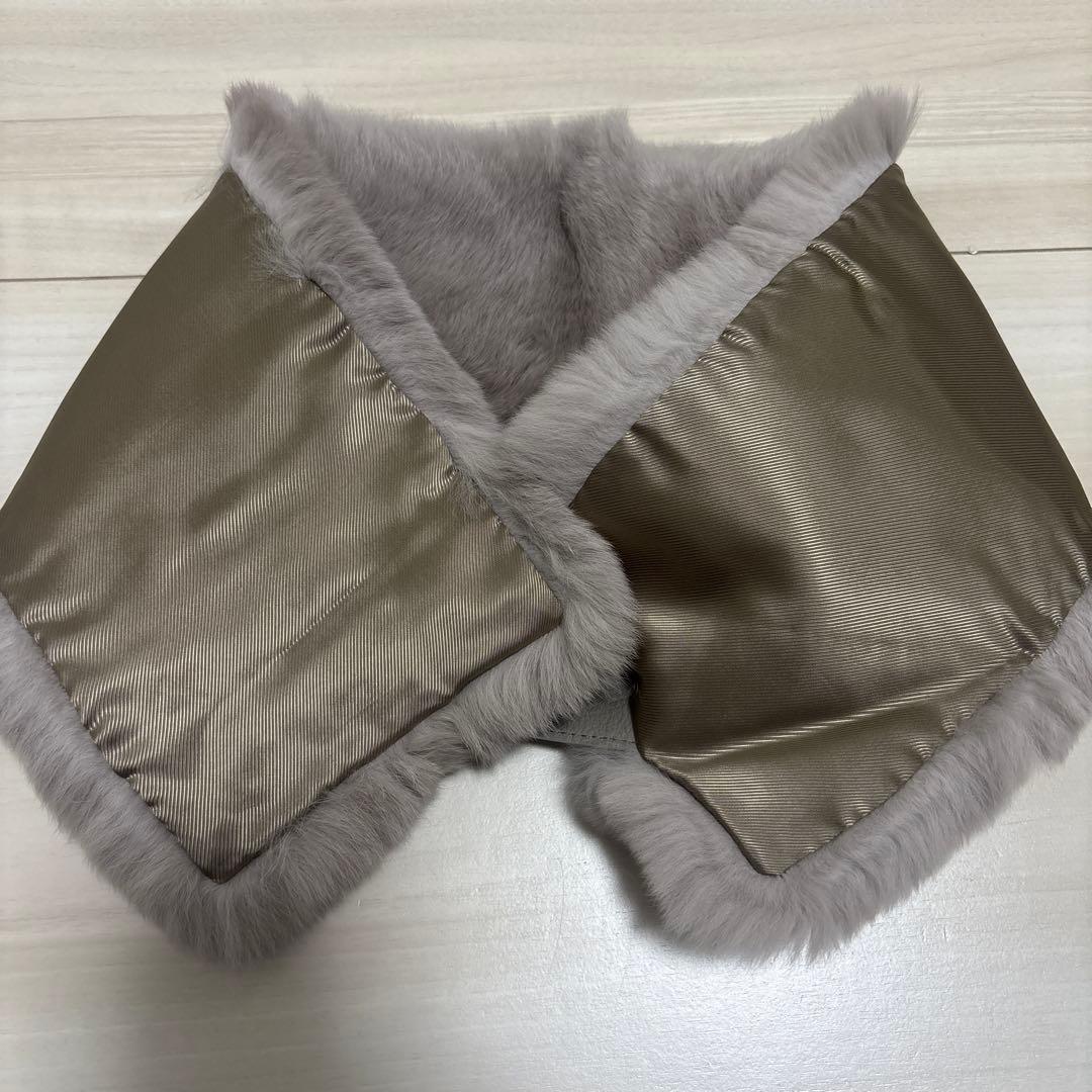 MaxMara リアルファーマフラー