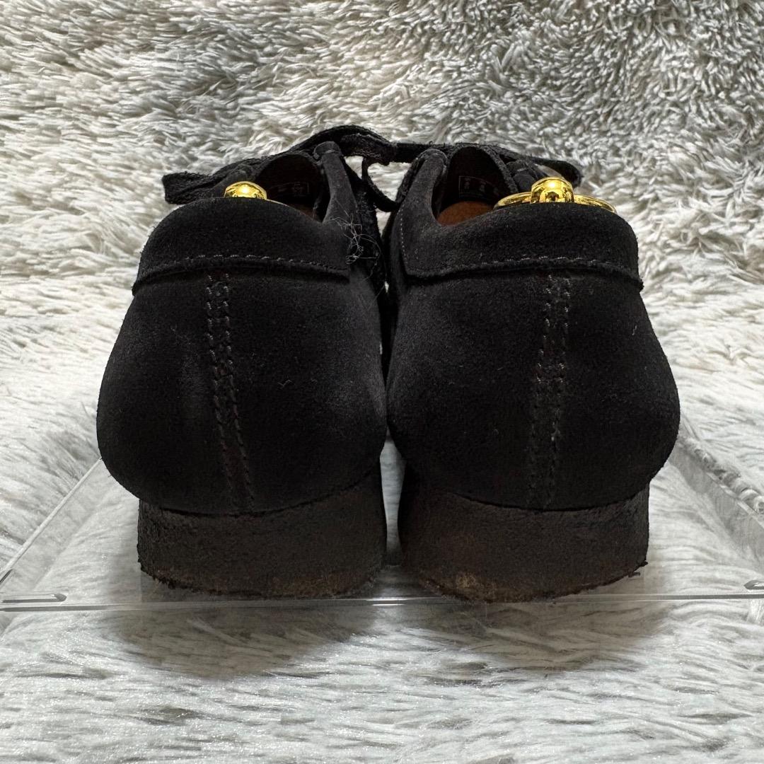 美品✨Clarks ワラビー/Wallabee 26.5cm 黒 スエード