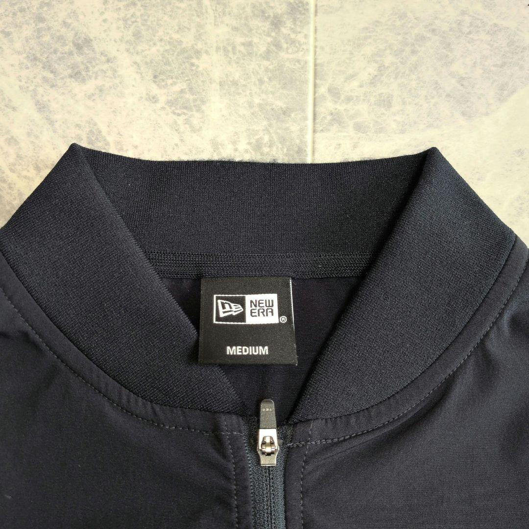 【完売商品 】【未使用級】 ニューエラ ゴルフ ハーフジップ ブルゾン M 　紺