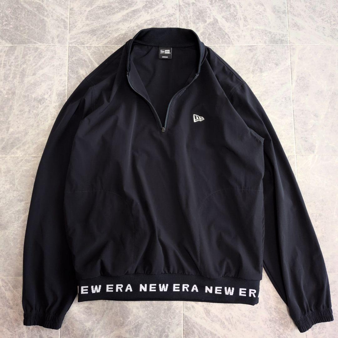 【完売商品 】【未使用級】 ニューエラ ゴルフ ハーフジップ ブルゾン M 　紺