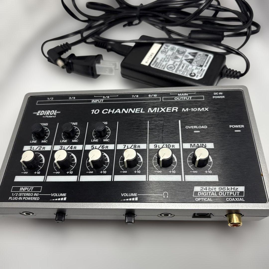 配信機器・PA機器・レコーディング機器 Edirol 10 Channel Mixer M-10/MX