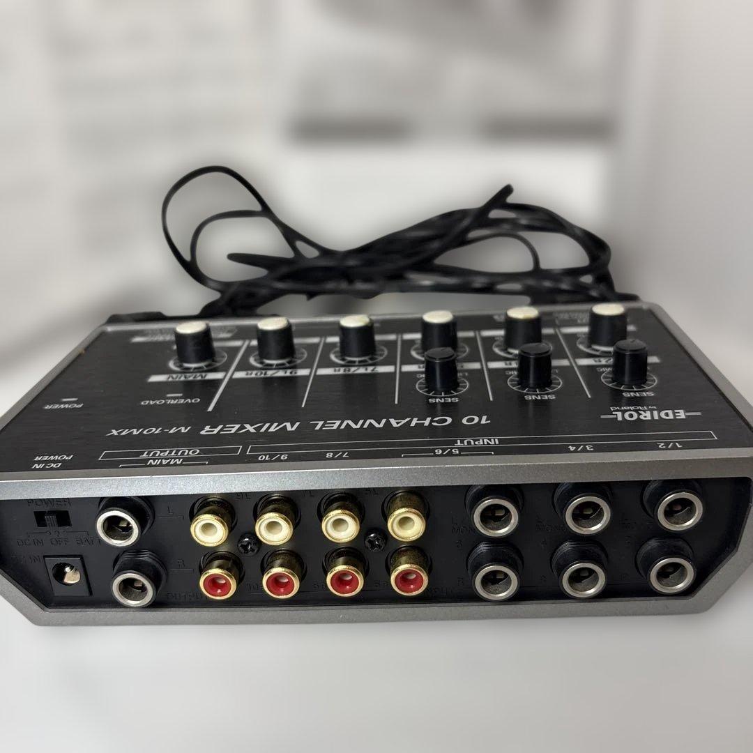配信機器・PA機器・レコーディング機器 Edirol 10 Channel Mixer M-10/MX