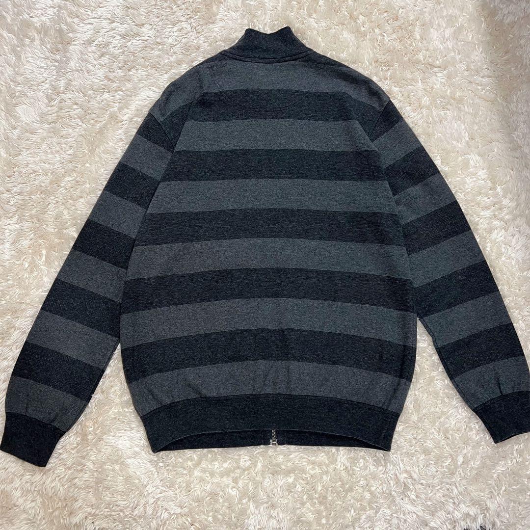 美品 Burberry London ブルゾン ボーダー ノバチェック ジップ