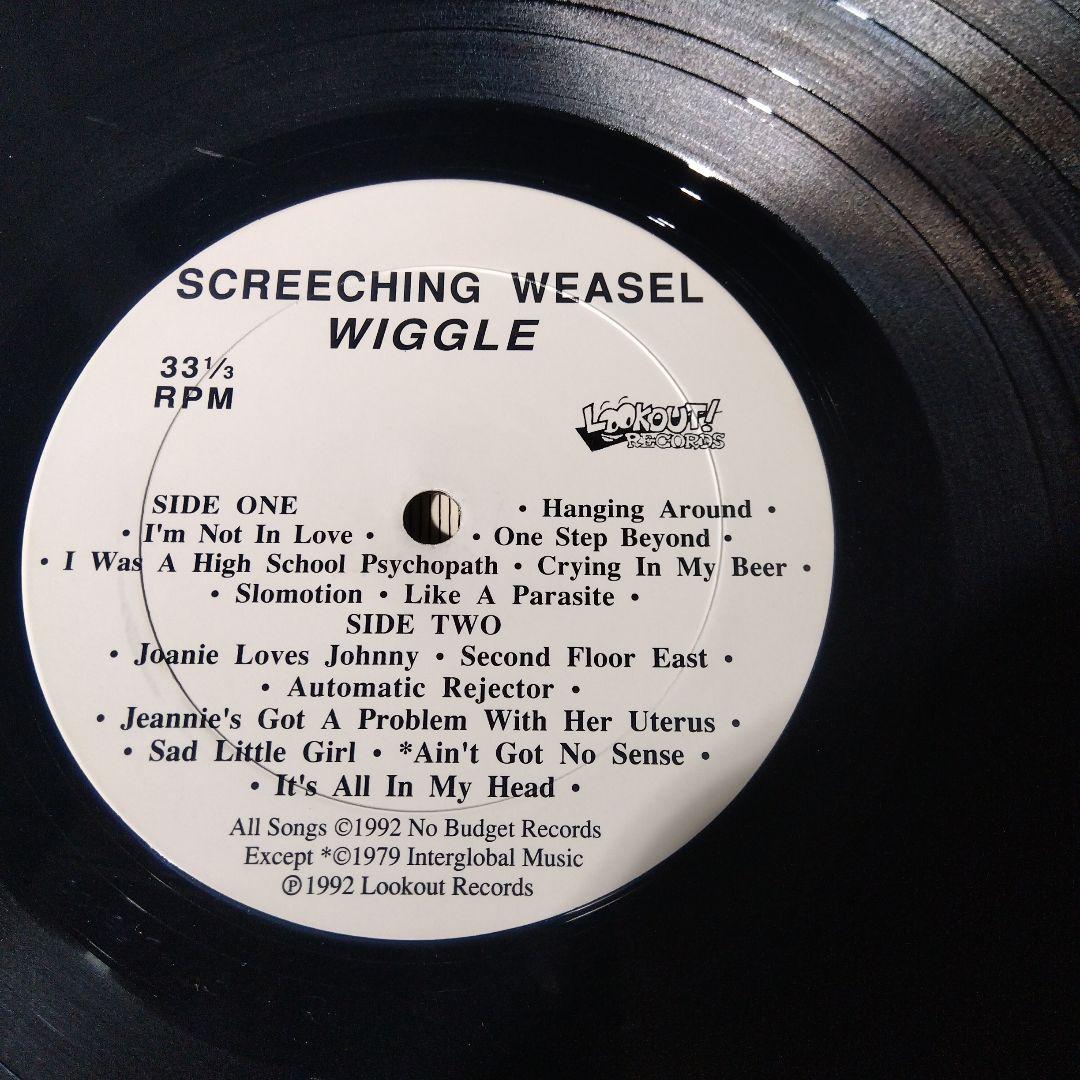 【LP】SCREECHING WEASEL / WIGGLE