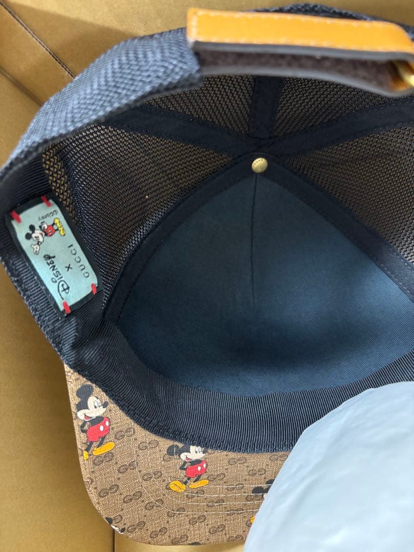 新品⭐︎GUCCI⭐︎ディズニーコラボ×ミッキーキャップ