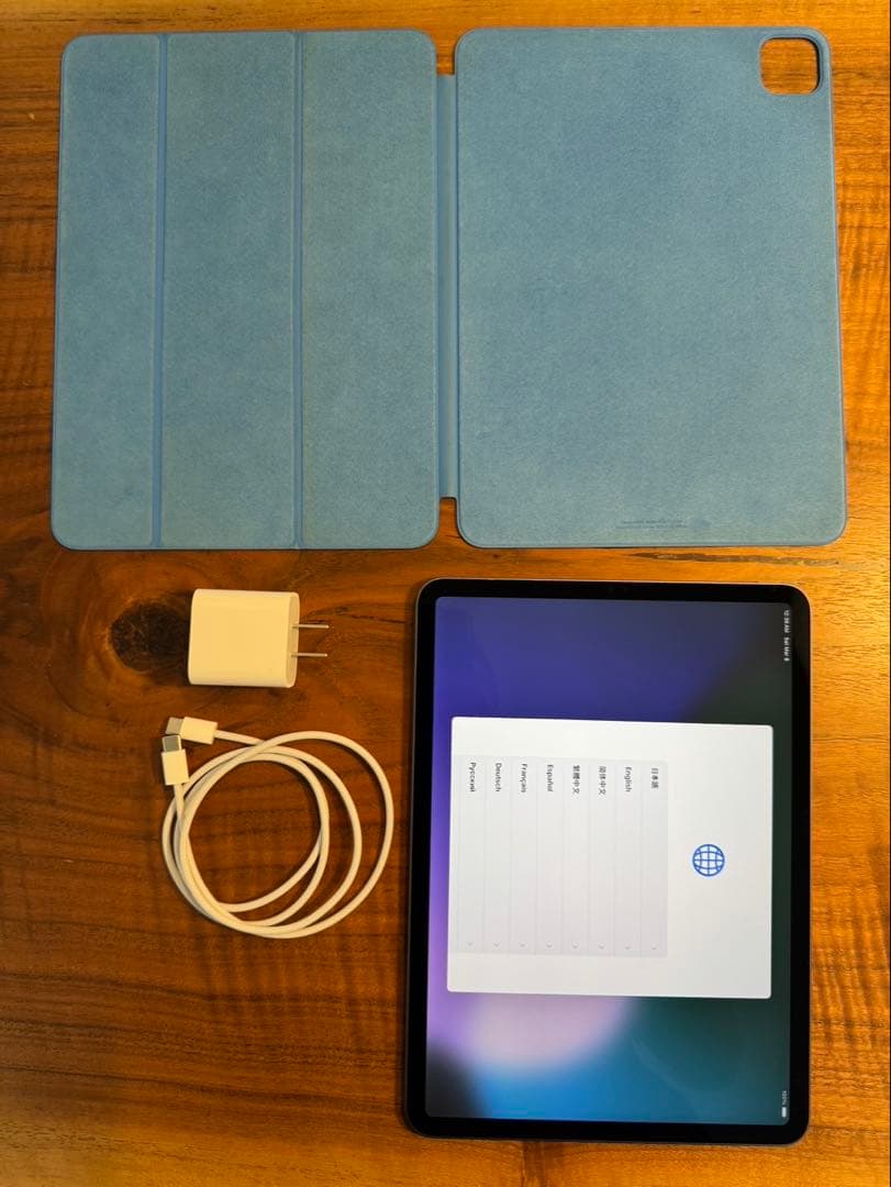 brrApple iPad Proスペースグレー 本体 充電器・カバー付き