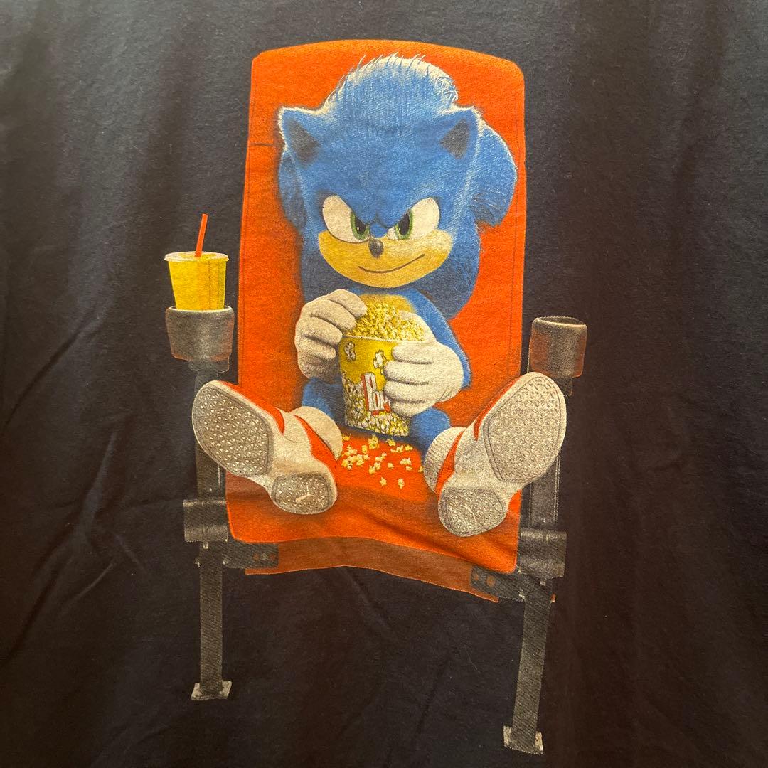 ソニックザヘッジホッグ SONIC Tシャツ movie プロモ　激レア