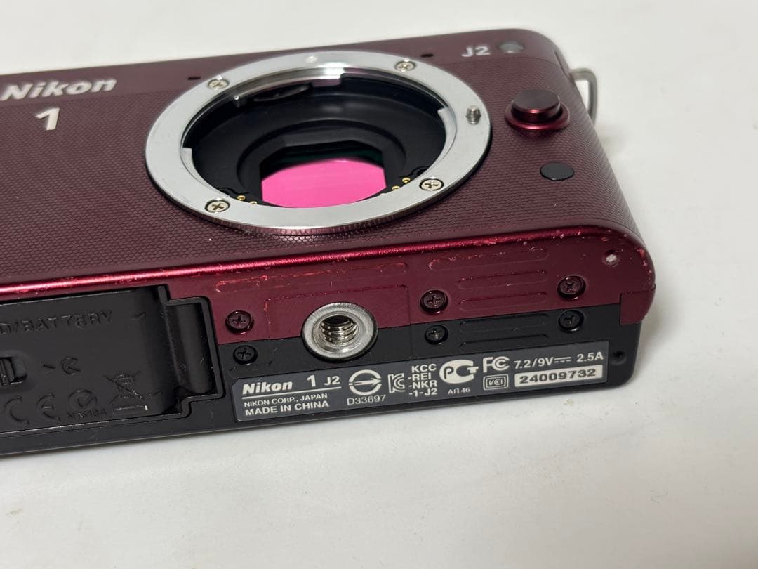 Nikon1 ニコン J2 ボディ レッド