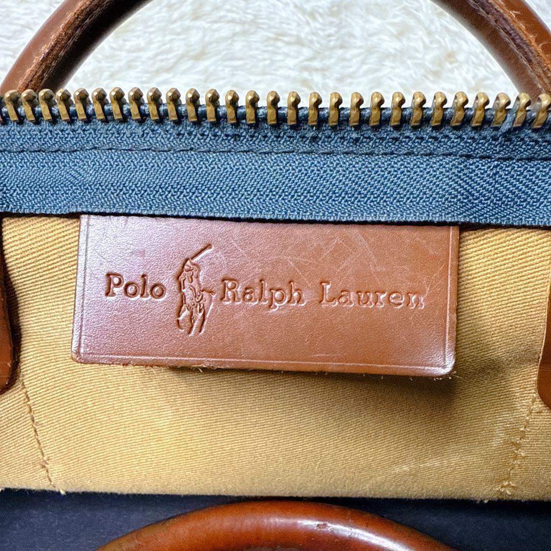Polo Ralph Lauren ボストンバッグ チェック 2way