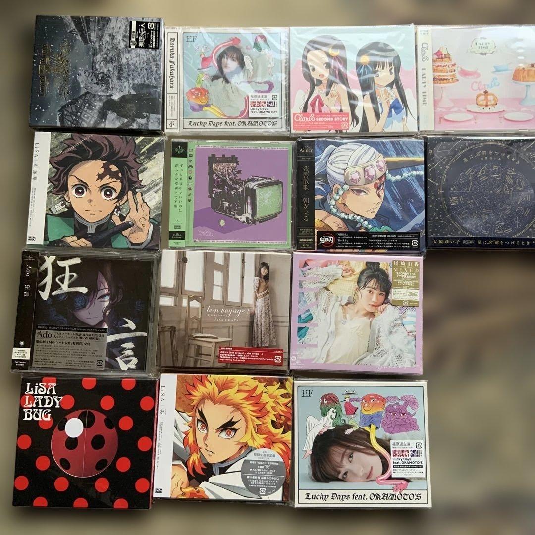 アニメ音楽などのCDセット
