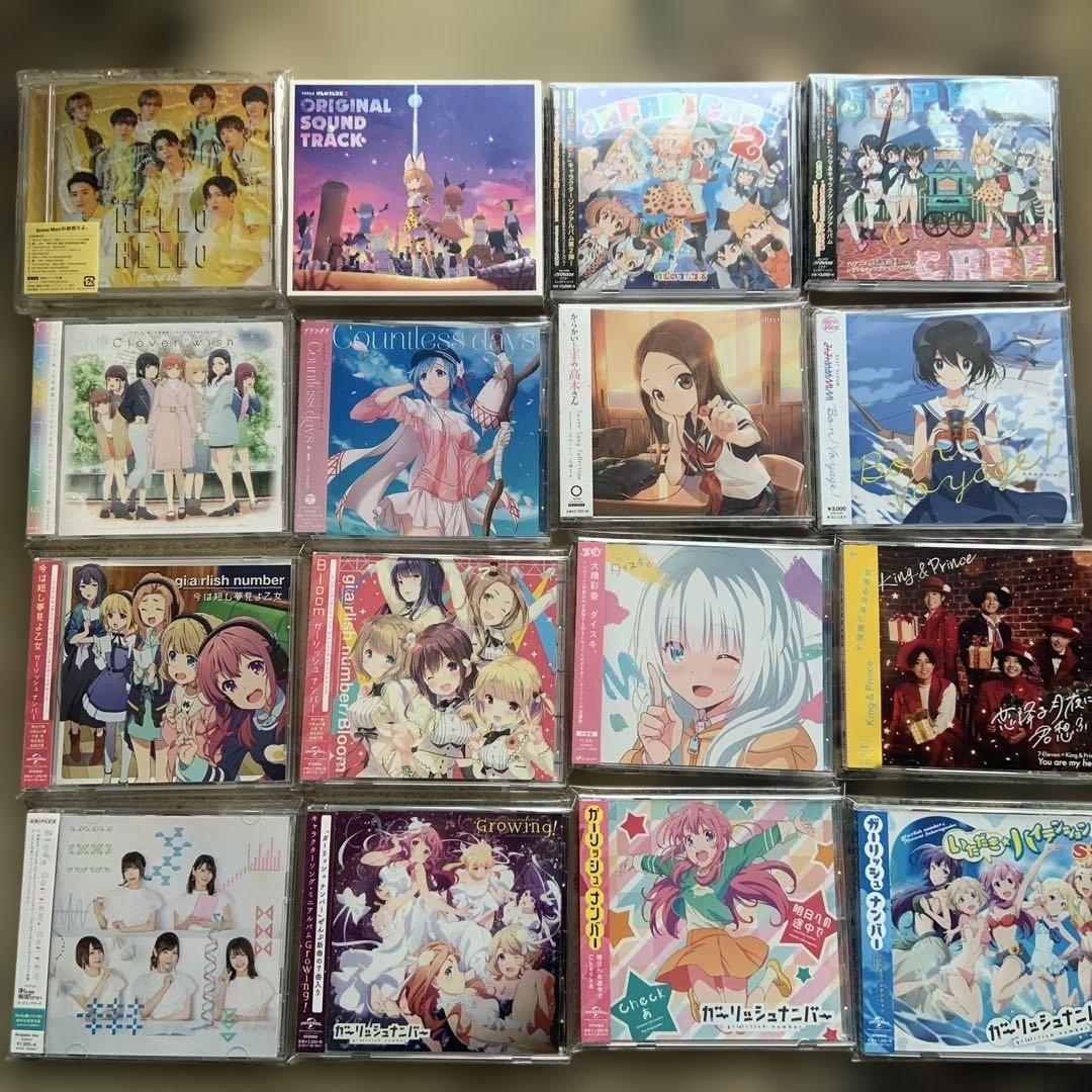 アニメ音楽などのCDセット