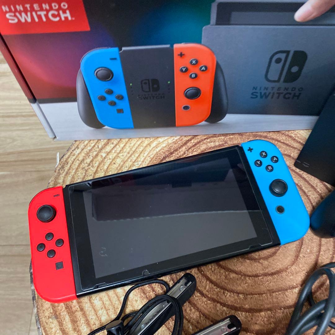 Nintendo Switch ニンテンドースイッチ本体　ネオン ⑦