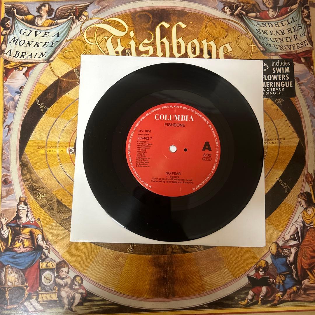 激レア 7インチ付 FISHBONE / Give A Monkey〜 レコード